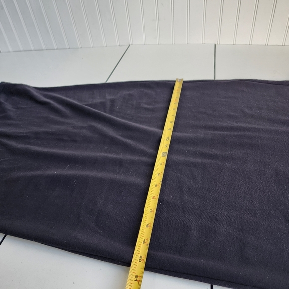 Talbots Black Gem Neck Sleeveless Shift Midi Sleveless Stretch Dress Sz 10 - Picture 13 of 16